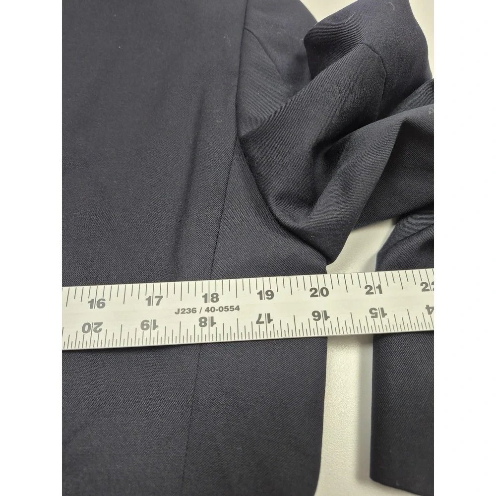 Brooks Brother Blazer Men's 39S Wool Navy Blue Wool Gold Button 2 Button 346